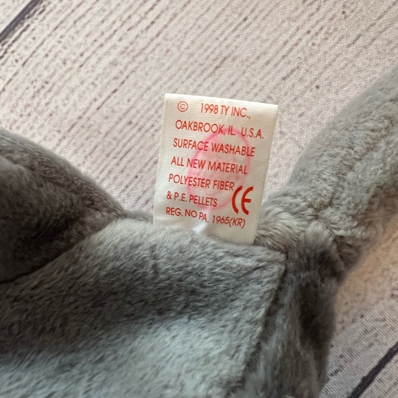 NWT Ty Beanie Baby “Ants” the aardvark. 1998. Poly fiber & P.E. pellet filling. - Picture 8 of 11